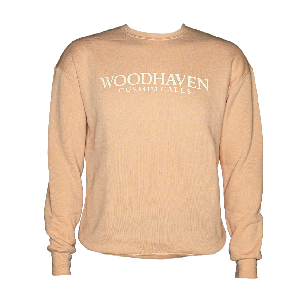 Peach Womens Crewneck
